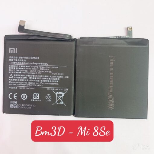 Thay pin Xiaomi Mi 8SE
