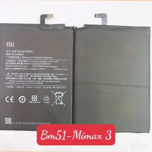 Thay pin Xiaomi Mi Max 3 chính hãng