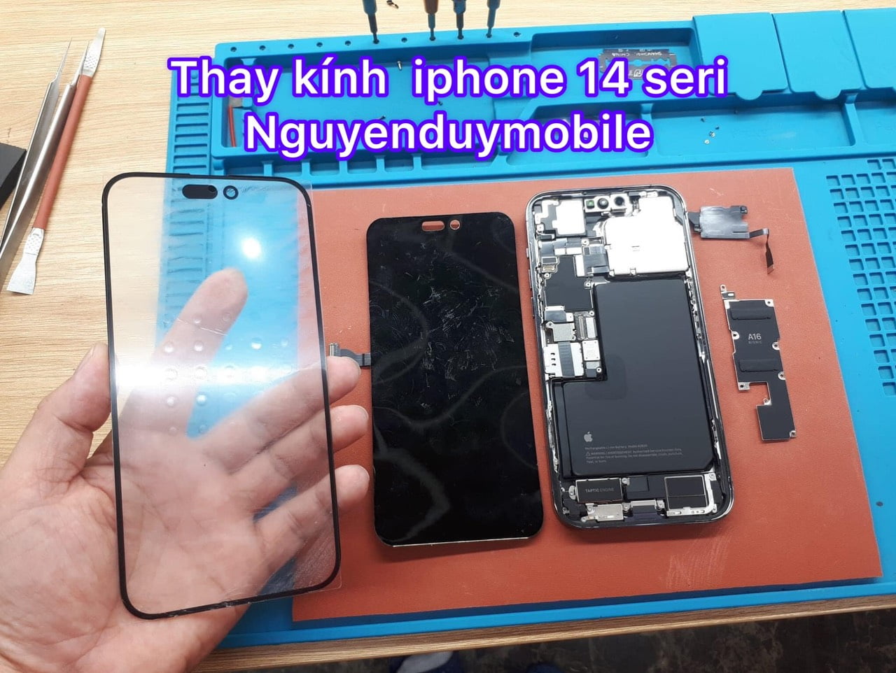 Sửa chữa iPhone 15 ( Pro / ProMax / Plus ) tại Nam Định