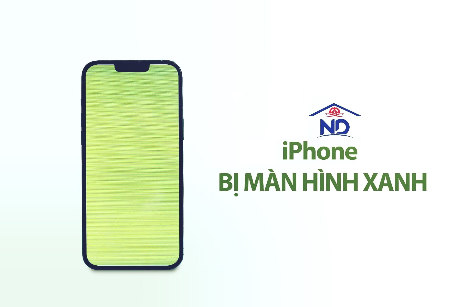 Sửa iPhone xanh màn hình tại Nam Định