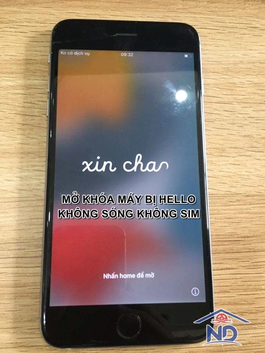 Mở khoá màn hình iPhone