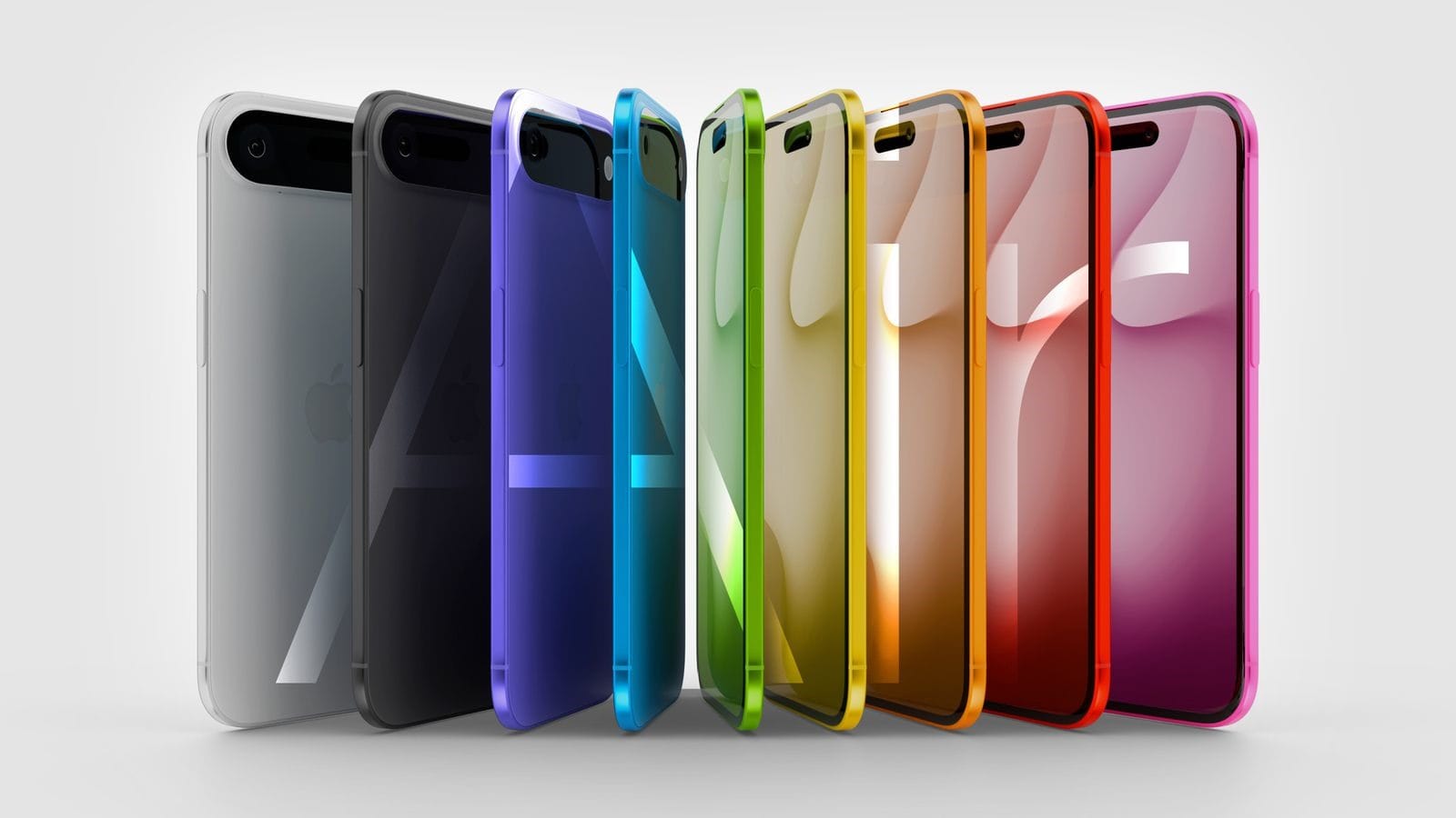 Hình ảnh thiết kế & màu sắc iPhone 17 Air